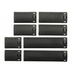 ACM ERGO type RIS rail panels set - black